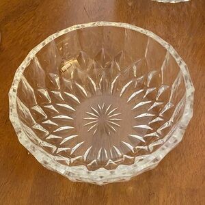 Val St Lambert Small Clear Glass Bowl